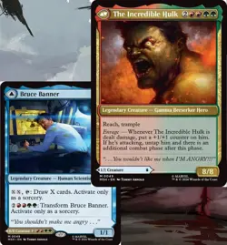 Bruce Banner - The Incredible Hulk Commander Deck Magic MTG Ready-to-Play Hero - Image 1