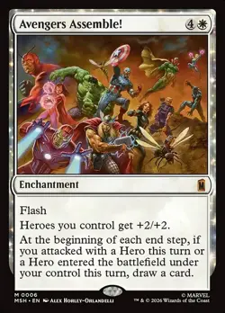 Avengers Assemble! 006 Marvel Super Heroes MTG MSH - Image 1