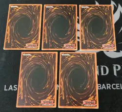 Yugioh 5 LOB 1st Edition Cards w/, Flame Swordsman! Legend Of Blue-Eyes - Image 2