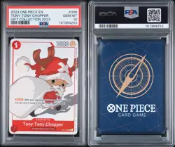 2023 ONE PIECE GIFT COLLECTION #006 TONY TONY CHOPPER PSA 10 SANTA CHOPPER - Image 3