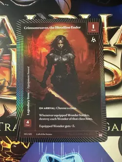 Wonders of the First Crimsonreaver, the Bloodline Ender Mythic Foil Cots🔥🔥 - Image 1