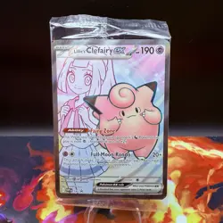 Lillie's Clefairy Ex 195 Sv: Scarlet & Violet Promo Cards SEALED - Image 1