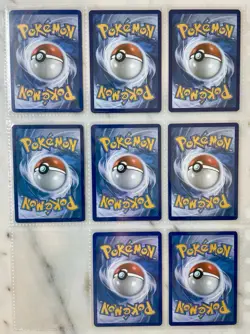 Pokemon Shinx Card lot Of 8, Reverse Holo x2, Vintage/Modern, NM to LP Condition - Image 2