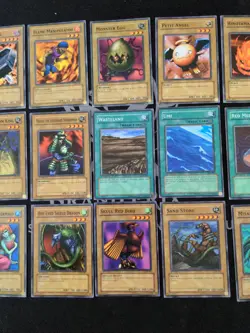 Yugioh 27 LOB 1st Edition Unique Commons w/ Flame Ghost ; LP+/ NM Trial of Hell - Image 3