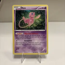 Pokemon Mew Holo Rare TCG Card 29/124 XY Fates Collide 2016 LP Condition - Image 1