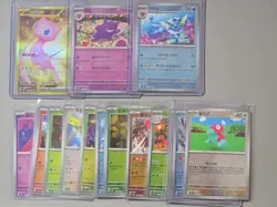 Korean Pokemon 151 SV2a Poke Ball Card Lot, Mew ex UR - Image 1