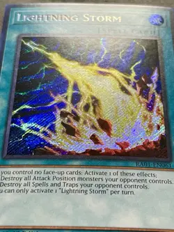 3x Lightning Storm | RA01-EN061 | Secret Rares | NM | 1st Edition | YuGiOh! - Image 2