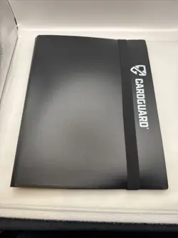 CardGuard Trading Card Folio 9 Pocket Side Loading Binder Black - Image 1