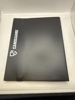CardGuard Trading Card Folio 9 Pocket Side Loading Binder Black - Image 2