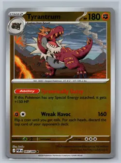 Tyrantrum - 047/088 (Non-Holo) 045/088 Rare Deck Exclusives Pokemon Card NM - Image 1