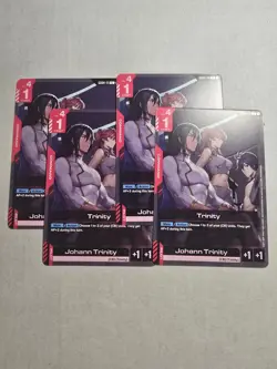 4x Trinity Common Phantom Aria GD04-111 Gundam Card Game NM Playset - Image 1