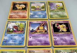 Pokemon TCG - Base Set 2 - Vintage Regular Bulk Card Lot (9 Cards) - LP - Image 2
