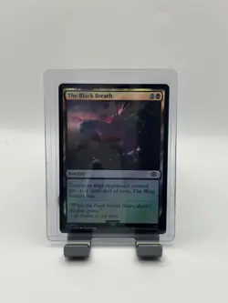 MTG, The Black Breath FOIL $3 ORDER MIN 78 NM UB: LTR Lord of the Rings - Image 1