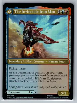 Marvel Super Heroes #80 Tony Stark HOLO FOIL - Image 2