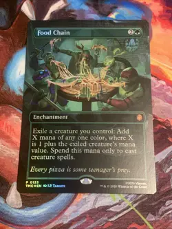 Food Chain (Borderless) Commander: Teenage Mutant Ninja Turtles Foil Mint - Image 1