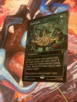 Food Chain (Borderless) Commander: Teenage Mutant Ninja Turtles Foil Mint - Image 2