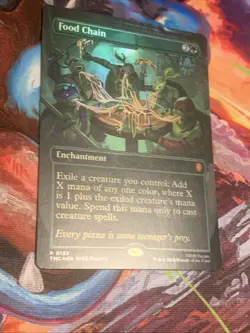 Food Chain (Borderless) Commander: Teenage Mutant Ninja Turtles Foil Mint - Image 3