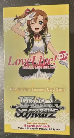 Weiss Schwarz Love Live! DX School Idol Project Booster Box ENGLISH SEALED - Image 1