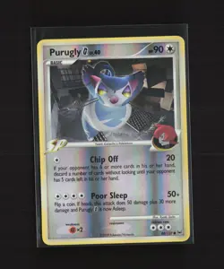 Purugly G SP 88/127 Platinum Reverse Holo Common Pokemon Card - Image 2