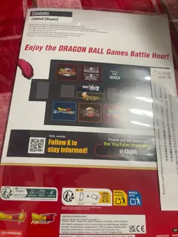 Bandai Namco Dragon Ball Games Battle Hour 2026 Premium Card Collection 8 - Image 3
