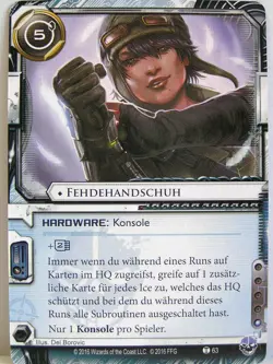 Android Netrunner LCG - Intervention #061 - #080 - Karte aussuchen deutsch - Image 4