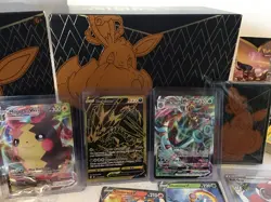 Pokemon Shining Fates Lot Of 138 Cards & Black ETB Box Rares Holo Estate Find - Image 3