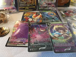 Pokemon Shining Fates Lot Of 138 Cards & Black ETB Box Rares Holo Estate Find - Image 5