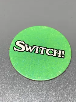 Pizza Party Board Game 1987 Replacement Pieces Cards Green Switch - Image 1