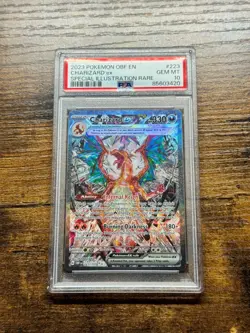 Obsidian Flames Charizard EX Special Illustration Rare Card PSA 10 Mint 223/197 - Image 1