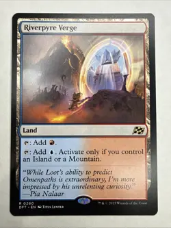 Riverpyre Verge Aetherdrift Regular MTG Card in Near Mint Condition 260 - Image 1