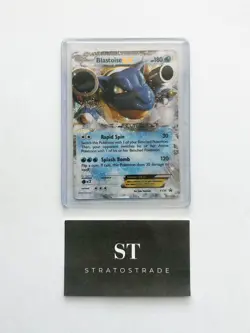 Pokemon TCG Blastoise EX XY30 Black Star Promo Holo Ultra Rare English Card MP - Image 1