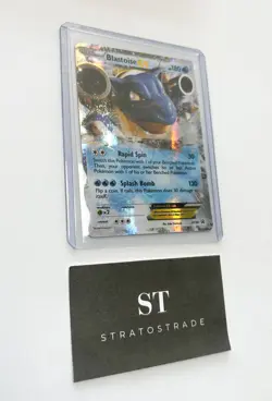Pokemon TCG Blastoise EX XY30 Black Star Promo Holo Ultra Rare English Card MP - Image 2