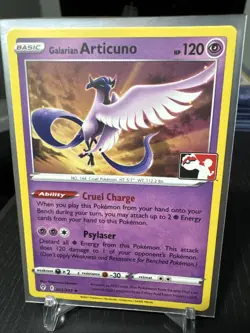Pokemon TCG Galarian Articuno 063/203 Prize Pack Series Card Regular NM - Image 1