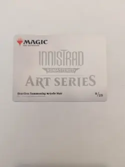 Heartless Summoning Art Card Art Series: Innistrad Remastered Regular NM MTG - Image 2
