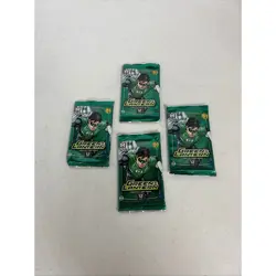 Lot of 4 2017 Panini Green Lantern TCG Trading Card Game Booster Packs 12 Cards - Image 1