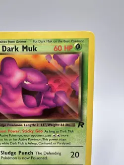 Dark Muk 1st Edition 41/82 Team Rocket WOTC Pokemon Card LP/NM Vintage - Image 4