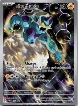 Thundurus Holo Promo SV: Scarlet & Violet Promo Cards 209 NM - Image 1