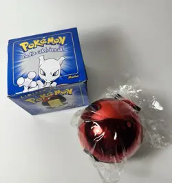 MEWTWO Burger King 23K Gold Trading Card Vintage 1999 Poke Ball Case Sealed - Image 2