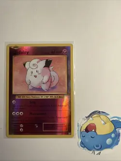 Clefairy 63/108 Reverse Holo 2016 Pokemon XY Evolutions Card NM - Image 4