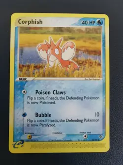 Pokemon Card Corphish 52/97 EX Dragon Common - Image 1