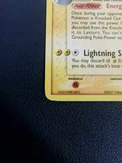 Pokemon Card Lanturn 15/108 EX Power Keepers Non-Holo Rare - Image 4