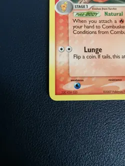 Pokemon Card Combusken 29/108 EX Power Keepers Uncommon - Image 4