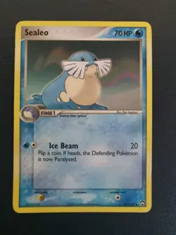 Pokemon Card Sealeo 37/108 EX Power Keepers Uncommon - Image 1