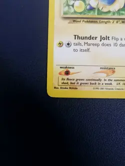 Pokemon Card Mareep 58/75 Neo Discovery Common - Image 4