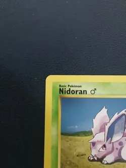Pokemon Card Nidoran 83/130 Base Set 2 Common WOTC - Image 2