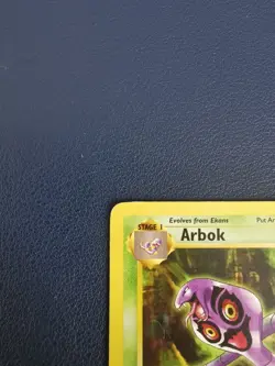 Pokemon Card Arbok 31/62 Fossil Uncommon WOTC - Image 2