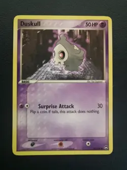 Pokemon Card Duskull 50/108 EX Power Keepers Common - Image 1
