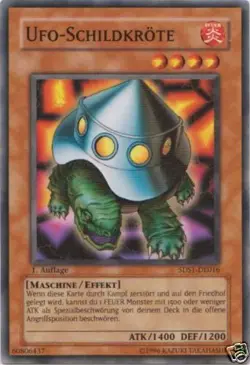 Yu-Gi-Oh 3x Ufo-Schildkrote - - - 5DS1 - Image 1