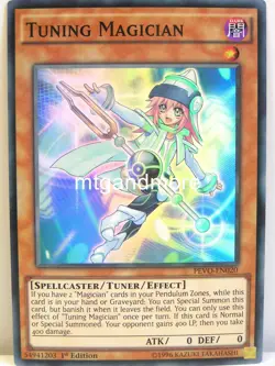 Yu-Gi-Oh 1x #020 Tuning Magician - PEVO - Pendulum Evolution - Image 1