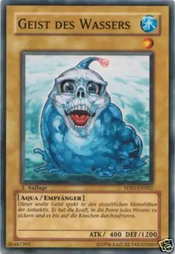 Yu-Gi-Oh 2x Geist des Wassers - - - 5DS1 - Image 1